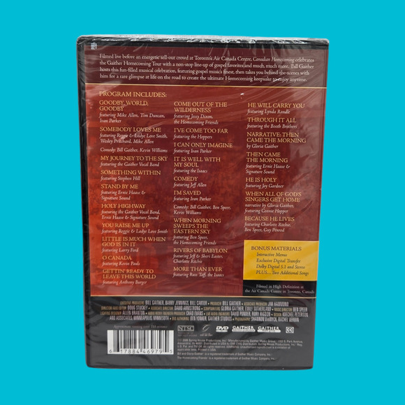 Sealed Gaither Gospel Series 5 NEW DVDs Joy To My Heart Tent Revival Homecoming - Picture 11 of 16
